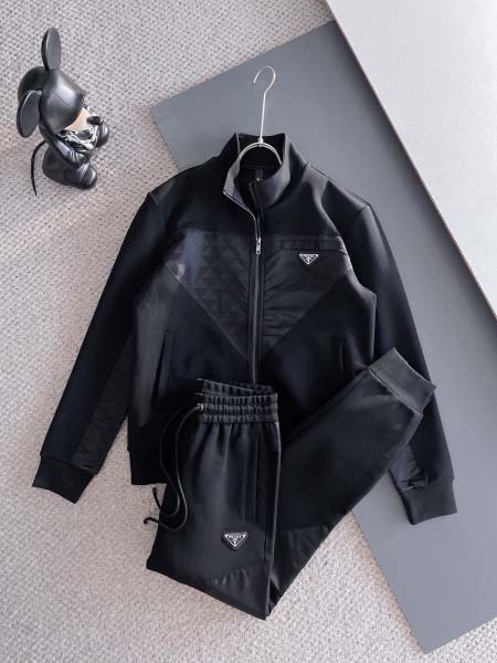 2025年3月30日入荷新作PRADA春秋メンズ 上下セット...