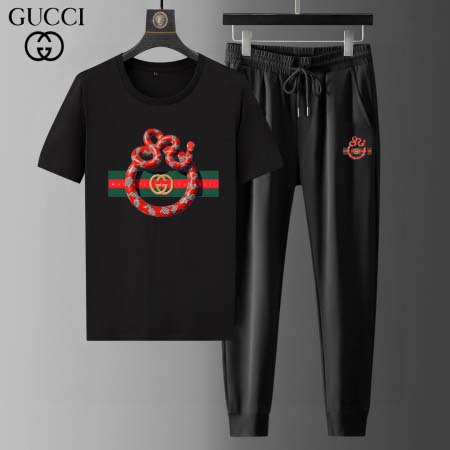 2025年3月30日入荷新作GUCCI夏メンズ 上下セットM...