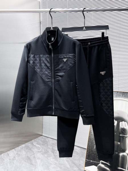 2025年3月30日入荷新作PRADA春秋メンズ 上下セット...