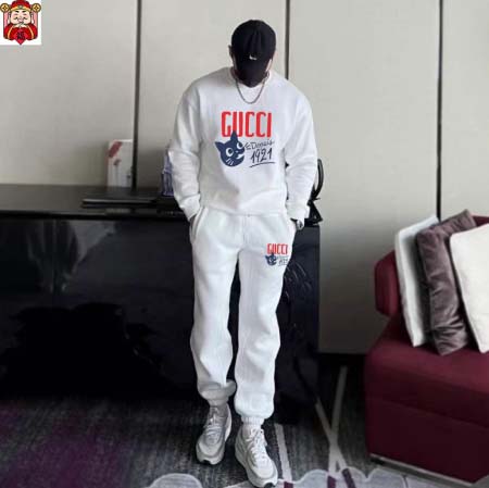 2025年3月30日入荷新作GUCCI春秋メンズ 上下セット...