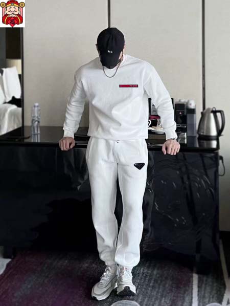 2025年3月30日入荷新作PRADA春秋メンズ 上下セット...