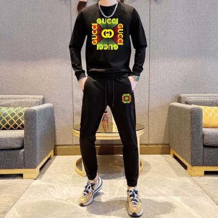 2025年3月30日入荷新作GUCCI春秋メンズ 上下セット...