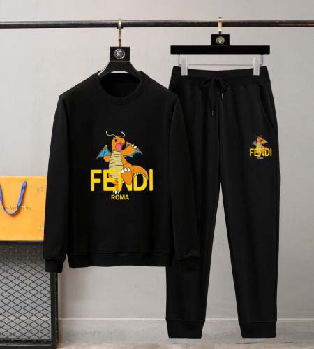 2025年4月1日入荷新作FENDI春秋メンズ 上下セットM-5XL/zhan工場