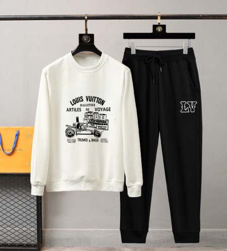 2025年4月1日入荷新作Louis Vuitton春秋メンズ 上下セットM-5XL/zhan工場