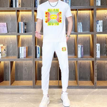 2025年4月1日入荷新作GUCCI夏メンズ 上下セットM-5XL/zhan工場