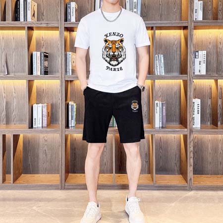 2025年4月1日入荷新作KENZO夏メンズ 上下セットM-5XL/zhan工場