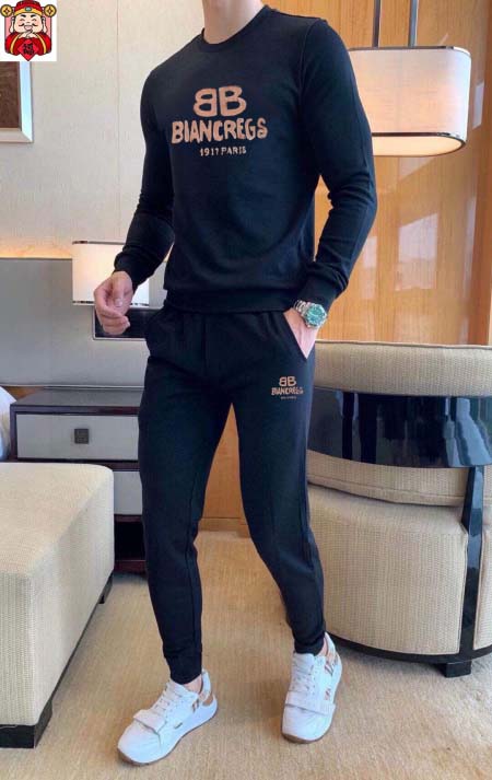 2025年4月1日入荷新作BALENCIAGA春秋メンズ 上下セットM-5XL/zhan工場