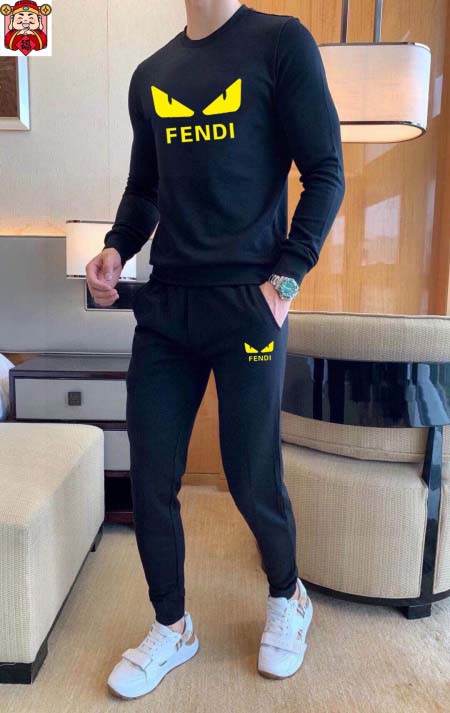 2025年4月1日入荷新作FENDI春秋メンズ 上下セットM-5XL/zhan工場