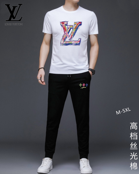 2025年4月1日入荷新作Louis Vuitton夏メンズ 上下セットM-5XL/zhan工場