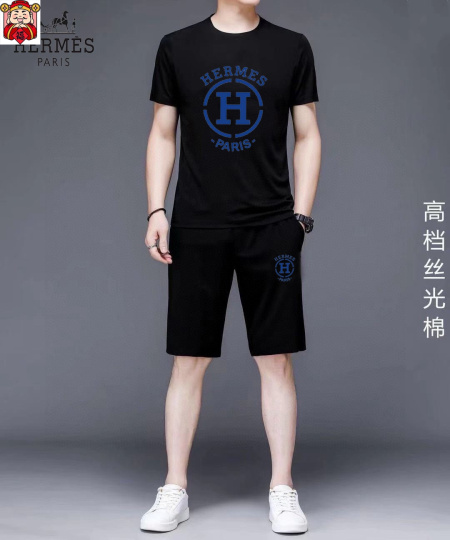 2025年4月1日入荷新作HERMES夏メンズ 上下セットM-5XL/zhan工場