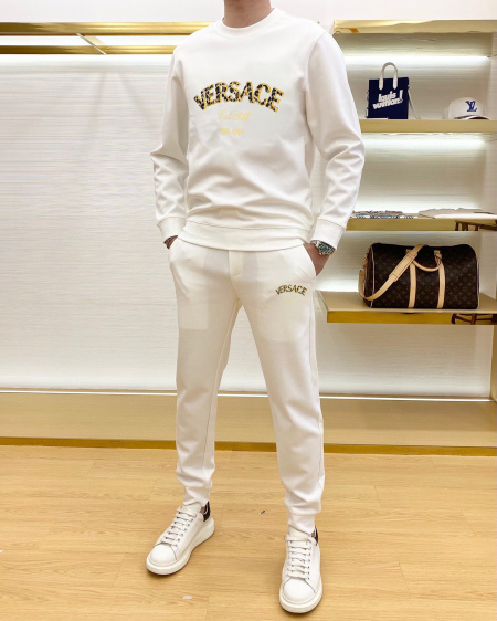 2025年4月1日入荷新作VERSACE春秋メンズ 上下セットM-5XL/zhan工場