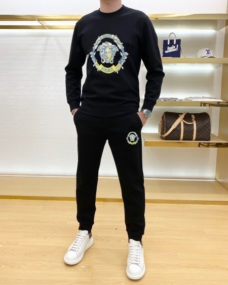 2025年4月1日入荷新作VERSACE春秋メンズ 上下セットM-5XL/zhan工場