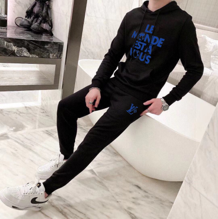 2025年4月1日入荷新作Louis Vuitton春秋メンズ 上下セットM-5XL/zhan工場