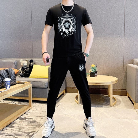 2025年4月1日入荷新作VERSACE夏メンズ 上下セットM-5XL/zhan工場