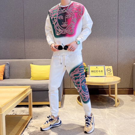 2025年4月1日入荷新作VERSACE春秋メンズ 上下セットM-5XL/zhan工場