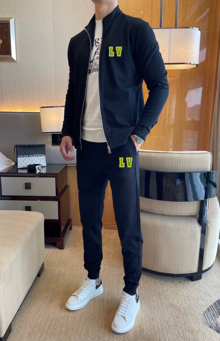 2025年4月1日入荷新作Louis Vuitton春秋メンズ 上下セットM-5XL/zhan工場