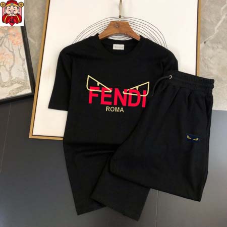 2025年4月1日入荷新作FENDI夏メンズ 上下セットM-5XL/zhan工場