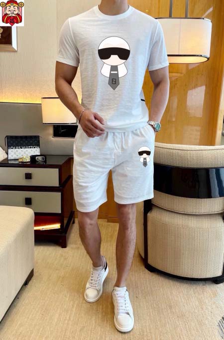 2025年4月1日入荷新作FENDI夏メンズ 上下セットM-5XL/zhan工場