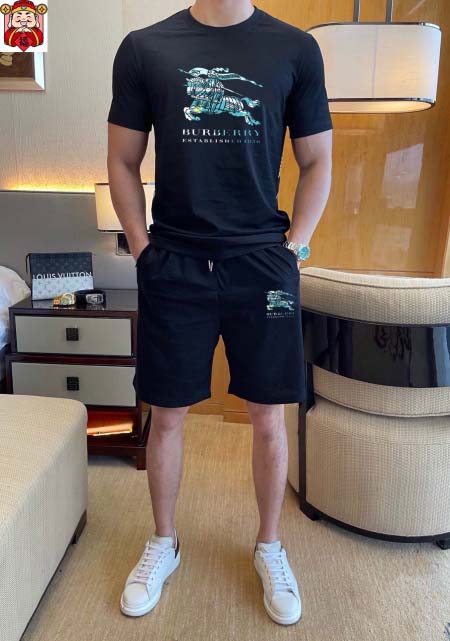 2025年4月1日入荷新作burberry夏メンズ 上下セットM-5XL/zhan工場