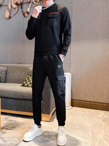 2025年4月1日入荷新作PRADA春秋メンズ 上下セットM-5XL/zhan工場