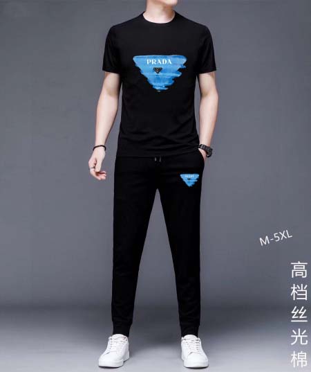 2025年4月1日入荷新作PRADA夏メンズ 上下セットM-5XL/zhan工場