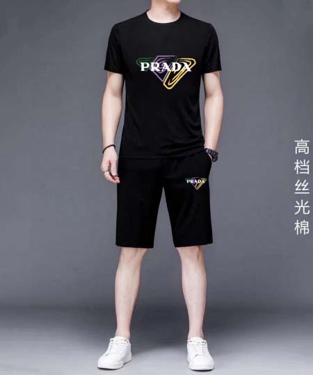 2025年4月2日入荷新作PRADA夏メンズ 上下セットM-5XL/zhan工場