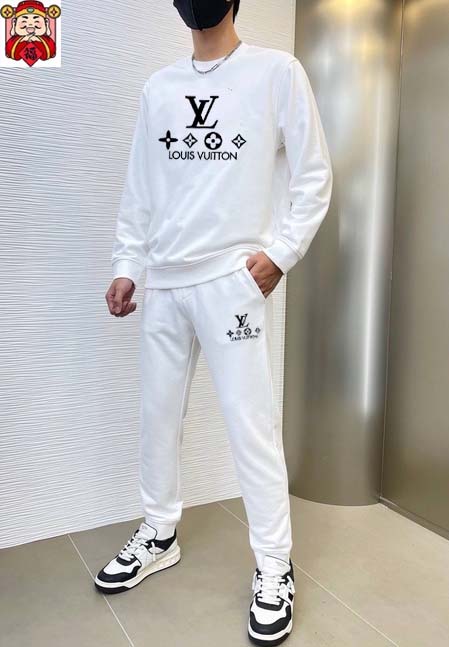 2025年4月2日入荷新作Louis Vuitton春秋メンズ 上下セットM-5XL/zhan工場