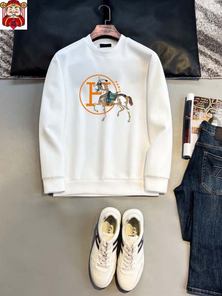 2025年4月2日入荷新作HERMESメンズ トレーナーM-5XL/zhan工場