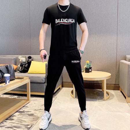 2025年4月2日入荷新作BALENCIAGA夏メンズ 上下セットM-5XL/zhan工場