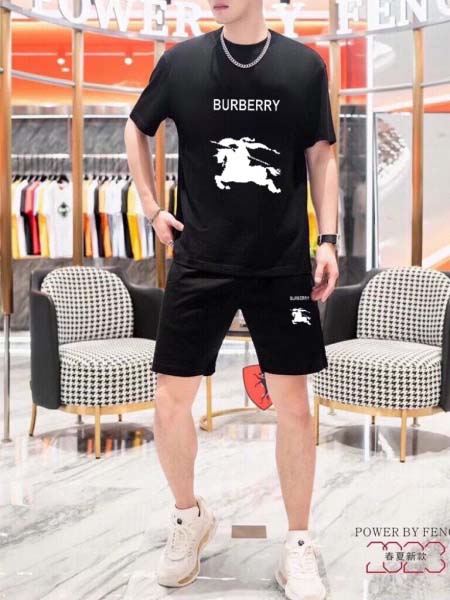 2025年4月2日入荷新作burberry夏メンズ 上下セットM-5XL/zhan工場