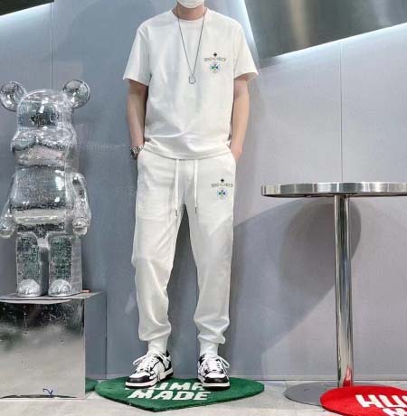 2025年4月2日入荷新作Chrome hearts夏メンズ 上下セットM-5XL/zhan工場