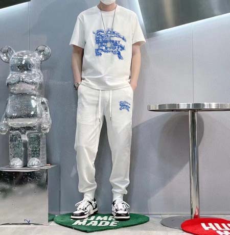 2025年4月2日入荷新作burberry夏メンズ 上下セットM-5XL/zhan工場