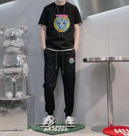 2025年4月2日入荷新作VERSACE夏メンズ 上下セットM-5XL/zhan工場