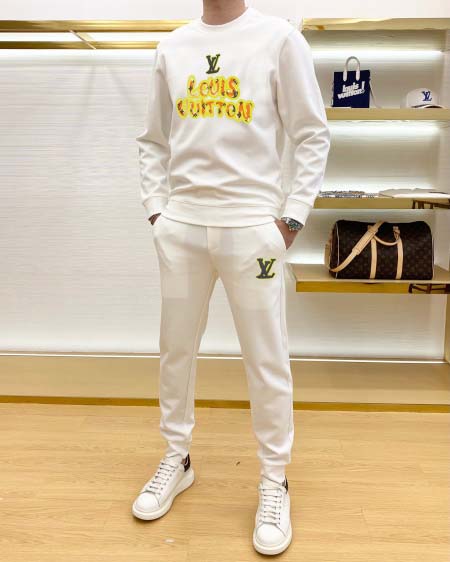 2025年4月2日入荷新作Louis Vuitton春秋メンズ 上下セットM-5XL/zhan工場