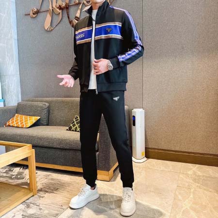 2025年4月2日入荷新作PRADA春秋メンズ 上下セットM-5XL/zhan工場