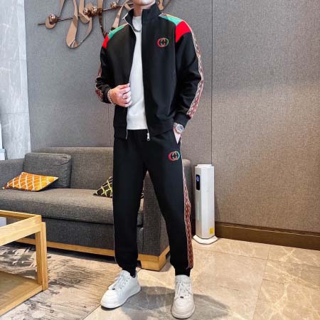 2025年4月2日入荷新作Gucci春秋メンズ 上下セットM-5XL/zhan工場