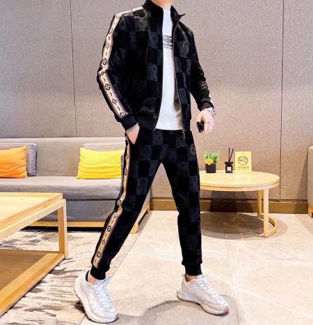 2025年4月2日入荷新作Louis Vuitton春秋メンズ 上下セットM-5XL/zhan工場