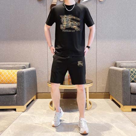 2025年4月2日入荷新作burberry夏メンズ 上下セットM-5XL/zhan工場