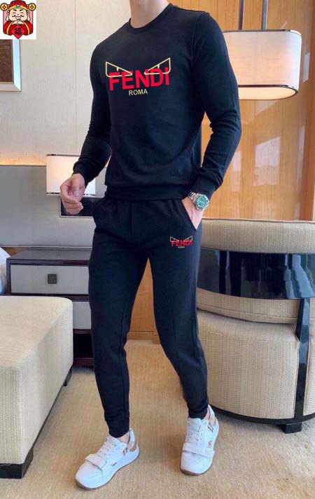 2025年4月2日入荷新作FENDI春秋メンズ 上下セットM-5XL/zhan工場