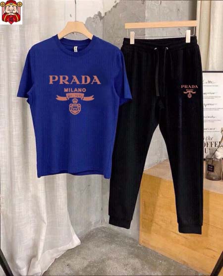 2025年4月2日入荷新作PRADA夏メンズ 上下セットM-5XL/zhan工場