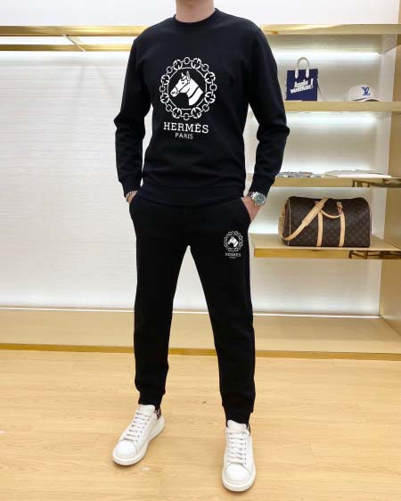 2025年4月2日入荷新作HERMES春秋メンズ 上下セットM-5XL/zhan工場