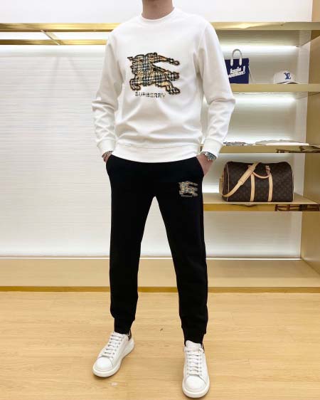 2025年4月2日入荷新作BURBERRY春秋メンズ 上下セットM-5XL/zhan工場