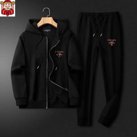 2025年4月2日入荷新作PRADA春秋メンズ 上下セットM-5XL/zhan工場