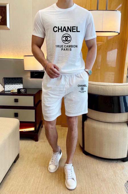 2025年4月2日入荷新作CHANEL夏メンズ 上下セットM-5XL/zhan工場