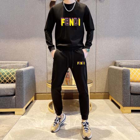 2025年4月2日入荷新作FENDI春秋メンズ 上下セットM-5XL/zhan工場