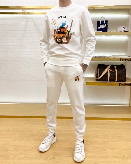2025年4月2日入荷新作LOEWE春秋メンズ 上下セットM-5XL/zhan工場