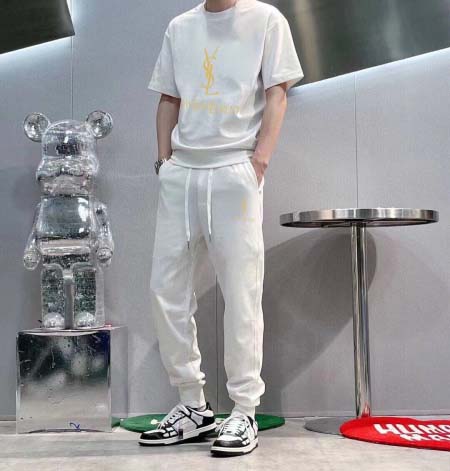 2025年4月2日入荷新作YSL夏メンズ 上下セットM-5XL/zhan工場