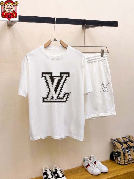 2025年4月2日入荷新作Louis Vuitton夏メンズ 上下セットM-5XL/zhan工場