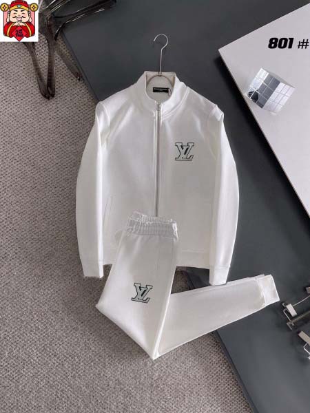 2025年4月2日入荷新作Louis Vuitton春秋メンズ 上下セットM-5XL/zhan工場