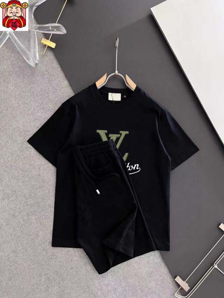 2025年4月2日入荷新作Louis Vuitton夏メンズ 上下セットM-5XL/zhan工場